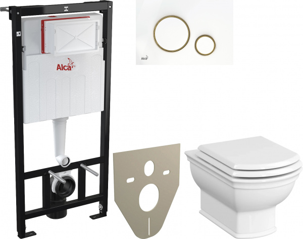 ��������  ������ ��������� VitrA Valarte 7805B003-0075 � ������� + ������� ����������� AM101/1120-001 + ������ ����� AlcaPlast THIN M775 + ���������������� ������