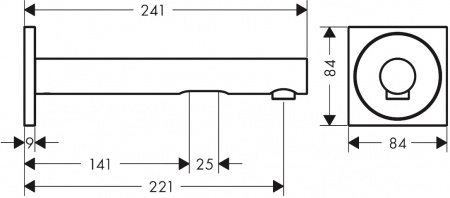 ��������� Axor Uno 45111000 ��� ��������