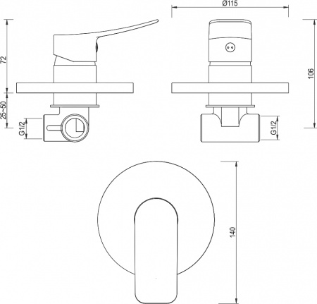 ��������� Damixa Galaxy DX757510000 ��� ����, � ���������� ������ + ���������� Damixa �� 1 ����� �������� �� �����������