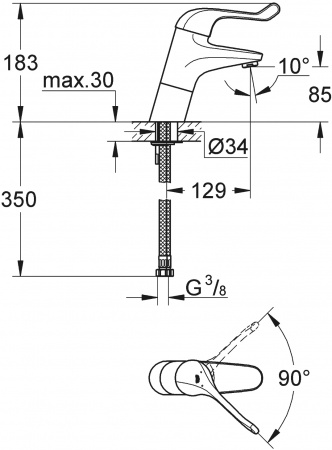 ��������� Grohe Euroeco Special Relaunch 32790000 ��� ��������
