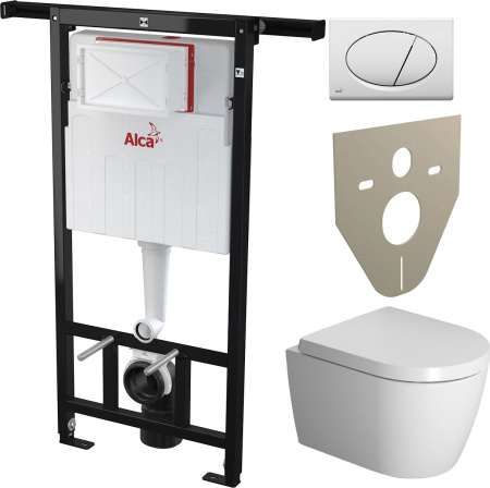 �������� ������ ��������� Duravit ME by Starck 2530090000 + ������� ����������� ��� �������� AlcaPlast Jadromodul AM102/1120 � ����� ������� � �������������