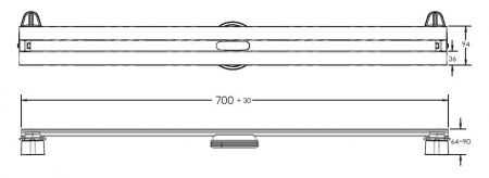   Berges Wasserhaus Super Slim 091153 70   .  