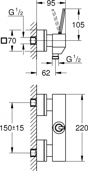 Grohe Eurocube Joy 23665000  