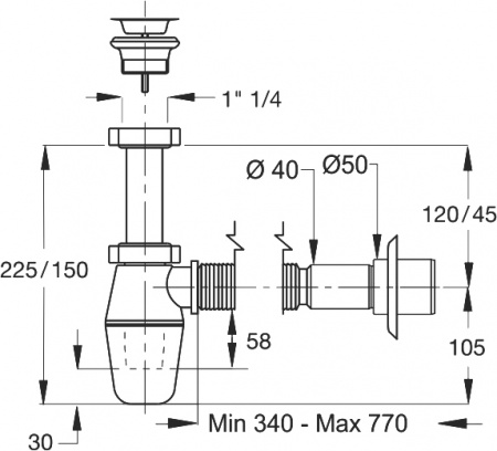 ����� ��� �������� Bonomini Tedesco 2634WX45B0WZ