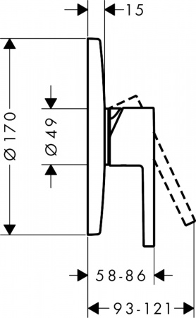 ��������� Axor Starck 10614000 ��� ����