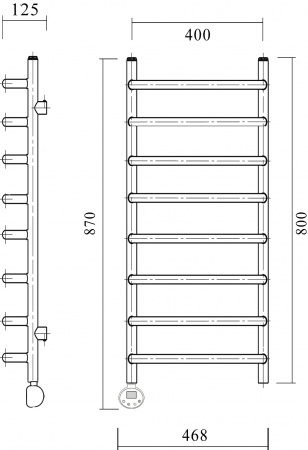 ����������������� ������������� Domoterm ������� �8 40x80, ����, L