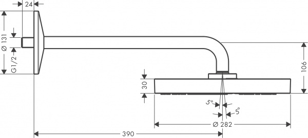 ������� ��� Axor One 48491300 ������������ ������� ������