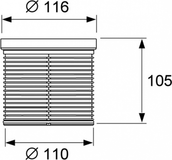   TECE TECEdrainpoint S 360 14 00 DN 50  