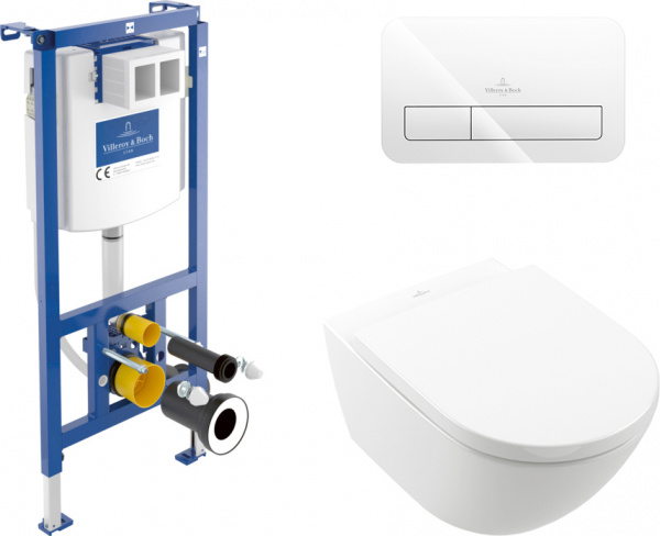     Villeroy & Boch Subway 3.0 4670TS01 alpin,    +     Villeroy & Boch 92242700 + 