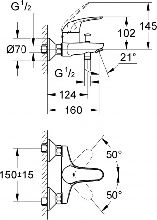 ������� �������� Grohe Euroeco 124428
