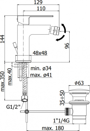 ��������� Paffoni Elle EL135CR ��� ����