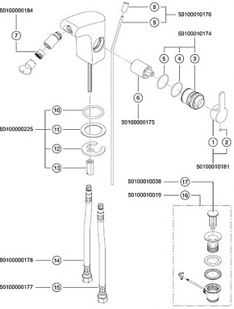 ��������� Keuco Elegance new 51609 010000 ��� ����