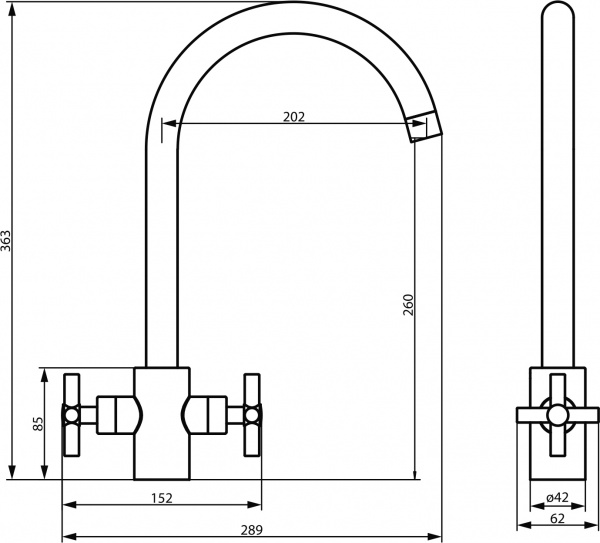 ��������� Damixa RedBlu Neo Classic 270000000 ��� �������� �����