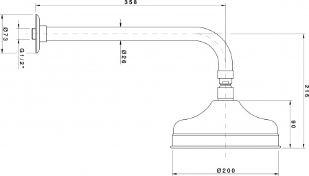������� ��� Nicolazzi Classic Shower 5702BZ20 ������