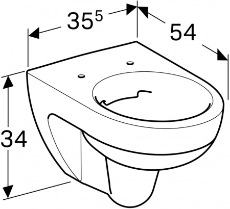 �������� Geberit Renova ������ + ����������� + ������-�������