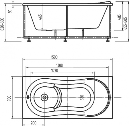 ��������� ����� ������� �������� AFR150-0000026 150x70, ���� �����