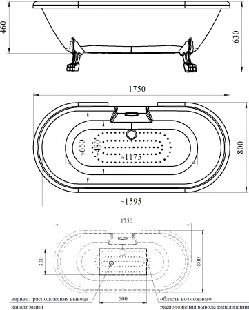 ��������� ����� Radomir �������� 1 1-01-3-0-1-138 175x80 ����� ������