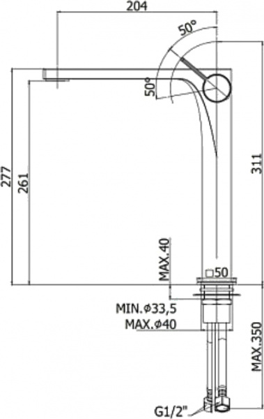 ��������� Paffoni Rock RO081CR ��� ��������