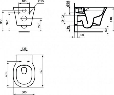   Ideal Standard Connect Air E2288V3  