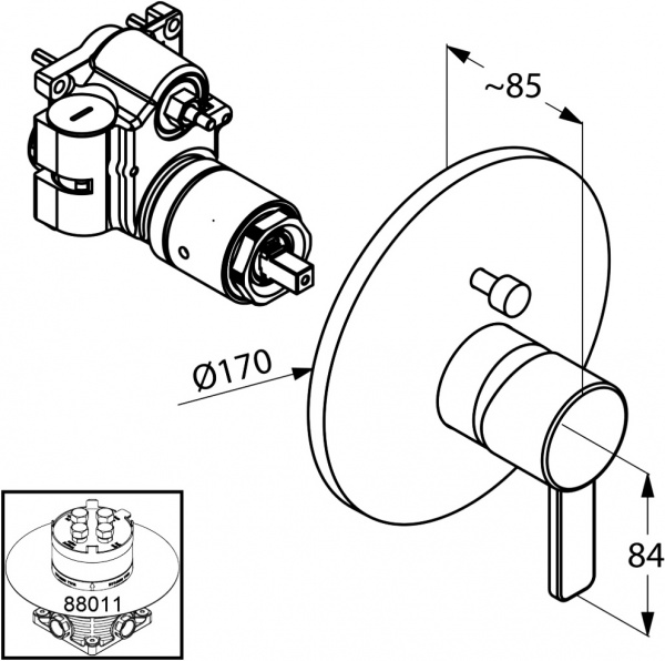 ��������� Kludi Zenta 386570575 ��� ����� � �����