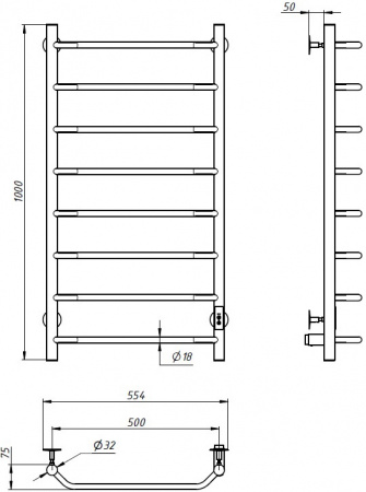 ����������������� ������������� ������ ��� 6 100x50, 32 ��, � ������������