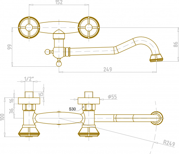  Bronze de Luxe 10115  