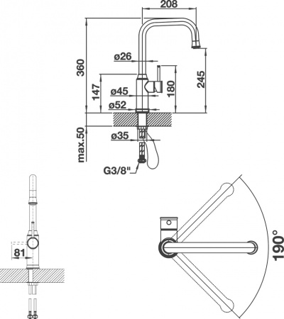 ��������� Blanco Livia-S 521288 ��� �������� �����