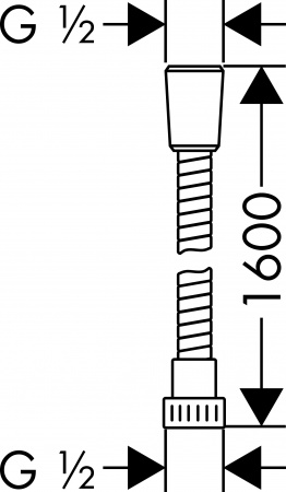 ������� ����� Hansgrohe Metaflex 28266000