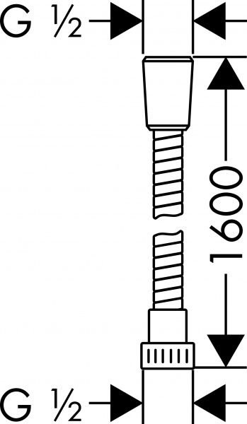 ������� ����� Hansgrohe Metaflex 28266000