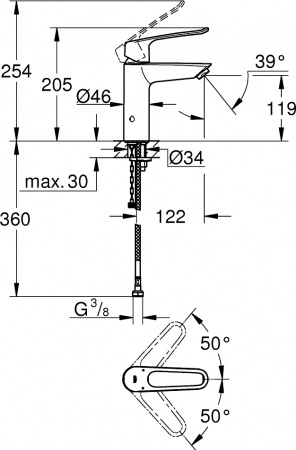 ��������� Grohe Eurosmart 23987003 ��� ��������