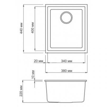 ����� �������� Omoikiri Bosen 38-U DC ������ �������