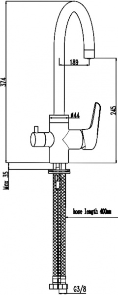 ��������� Damixa RedBlu Origin Evo 820700000 ��� �������� ����� � �������� ������� �������� ECO H Pro
