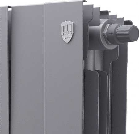 �������� ��������������� Royal Thermo Piano Forte 500 VDR silver satin, 8 ������, �����������