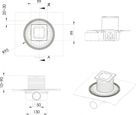 ������� ���� Berges Wasserhaus Zentrum Norma 092362 10x10 ��, ������