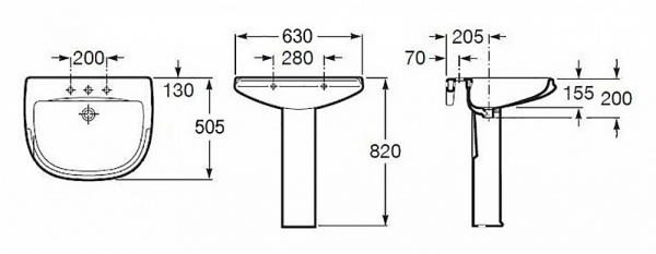 �������� Roca Dama 320322001 (63 ��)