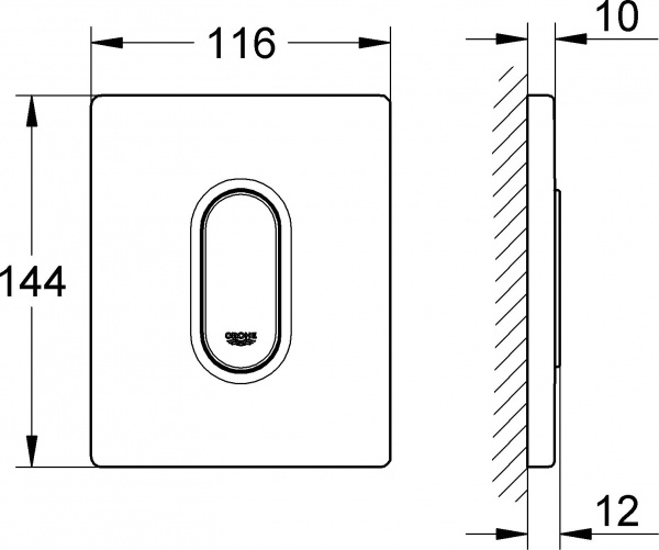 ������ ����� Grohe Arena Cosmopolitan 38857P00 ��� ��������