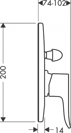 ��������� Hansgrohe Metris 31484000 ��� ����� � �����