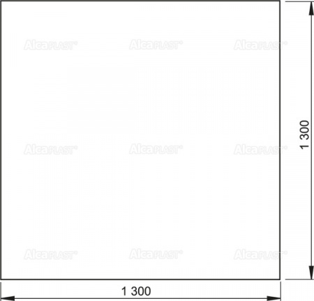 ����������������� ������������� ������   AlcaPlast , 1300 × 1300 AIZ3