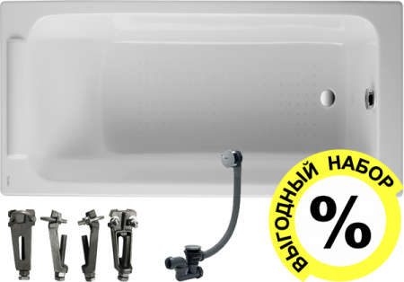 �������� ����� Jacob Delafon Parallel 150x70, ��� ����� + ����� � ����-�������