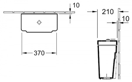 ����� ��� ������� Villeroy & Boch Hommage 7721 16R1 alpin