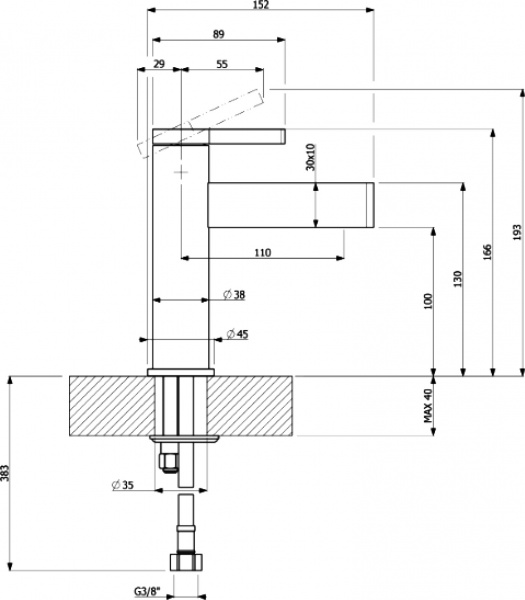 ��������� Villeroy & Boch Dawn TVW10610315161 ��� ��������