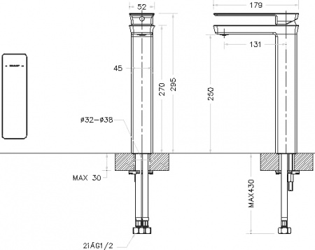 ��������� Bravat Phillis F156101C-A-ENG ��� ��������, ����