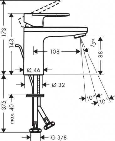 ��������� Hansgrohe Vernis Blend 71571000 ��� ��������, ����