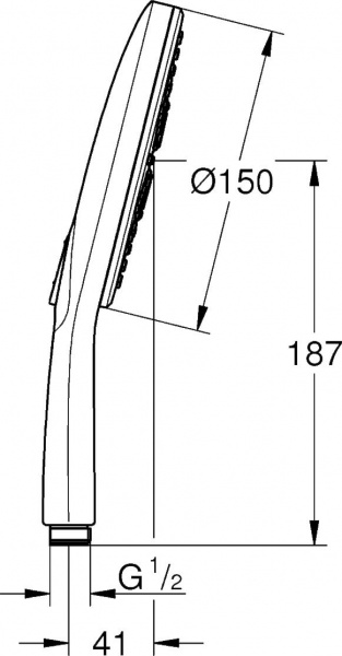������� ����� Grohe Rainshower SmartActive 26553000