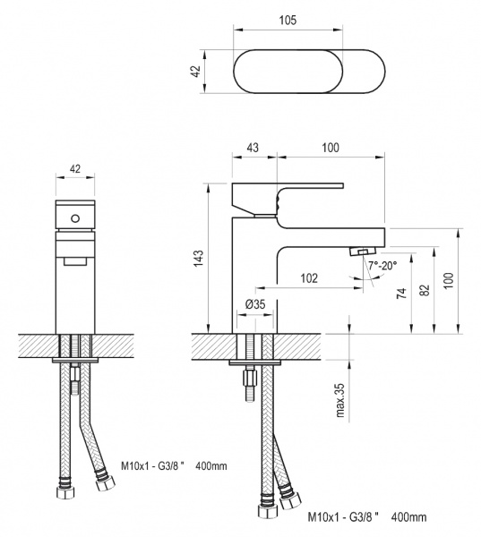 ��������� Ravak Chrome CR 012.00 ��� ��������