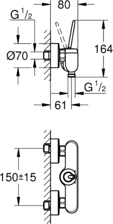  Grohe Eurodisc joy 23430000  