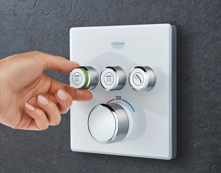 ��������� Grohe Grohtherm SmartControl 29157LS0 ��� ����, moon white