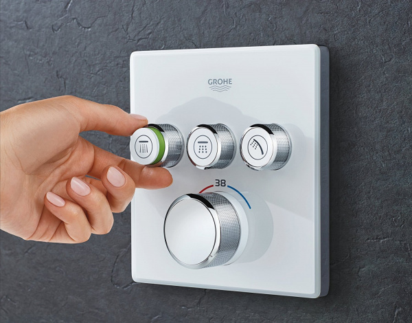 ��������� Grohe Grohtherm SmartControl 29157LS0 ��� ����, moon white
