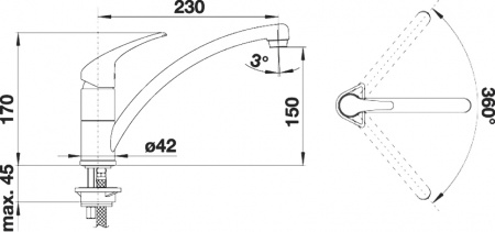 ��������� Blanco Bravon 518818 ��� �������� �����