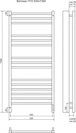 ����������������� ������������� Terminus ������� �15 50x130, sensor quick touch